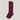 Bobbi Balloon Knee High Socks - Vintage Red Socks Merlot Red