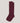 Bobbi Balloon Knee High Socks - Vintage Red Socks Merlot Red