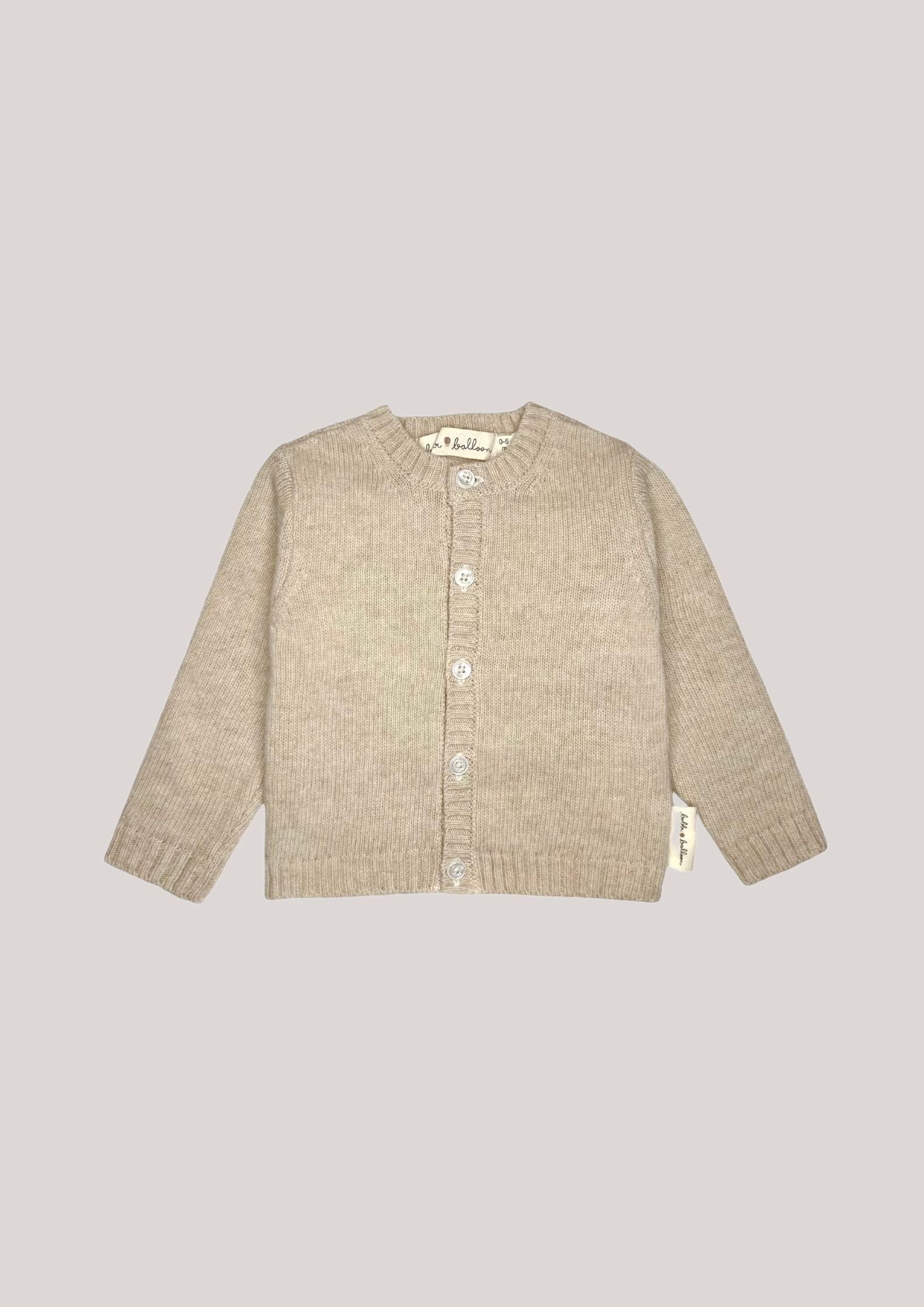 Knit Cardigan Caramel - Main Image