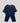 Bobbi Balloon Cotton Knit Set Cotton Set Navy Blue